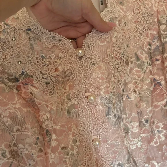 Vintage Nah Nah collection by Jonathan Tait lace blazer - Picture 2 of 7